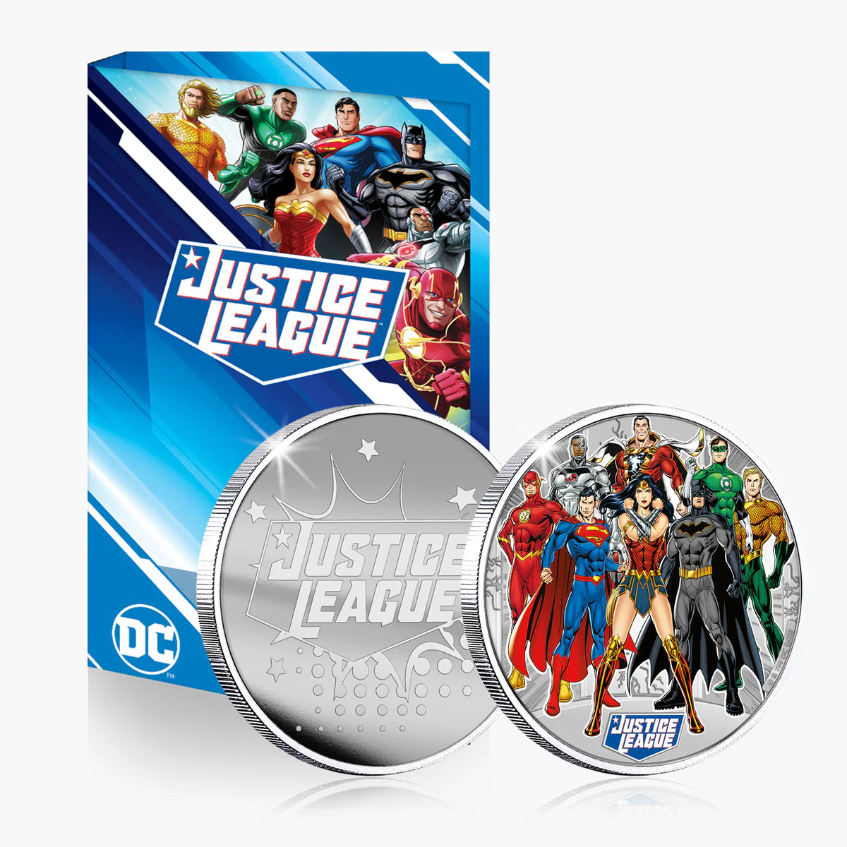 DC Comics .999 Verzilverde Justice League Collectie