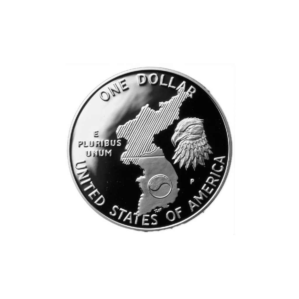 US Korean War Memorial $1 1991-P
