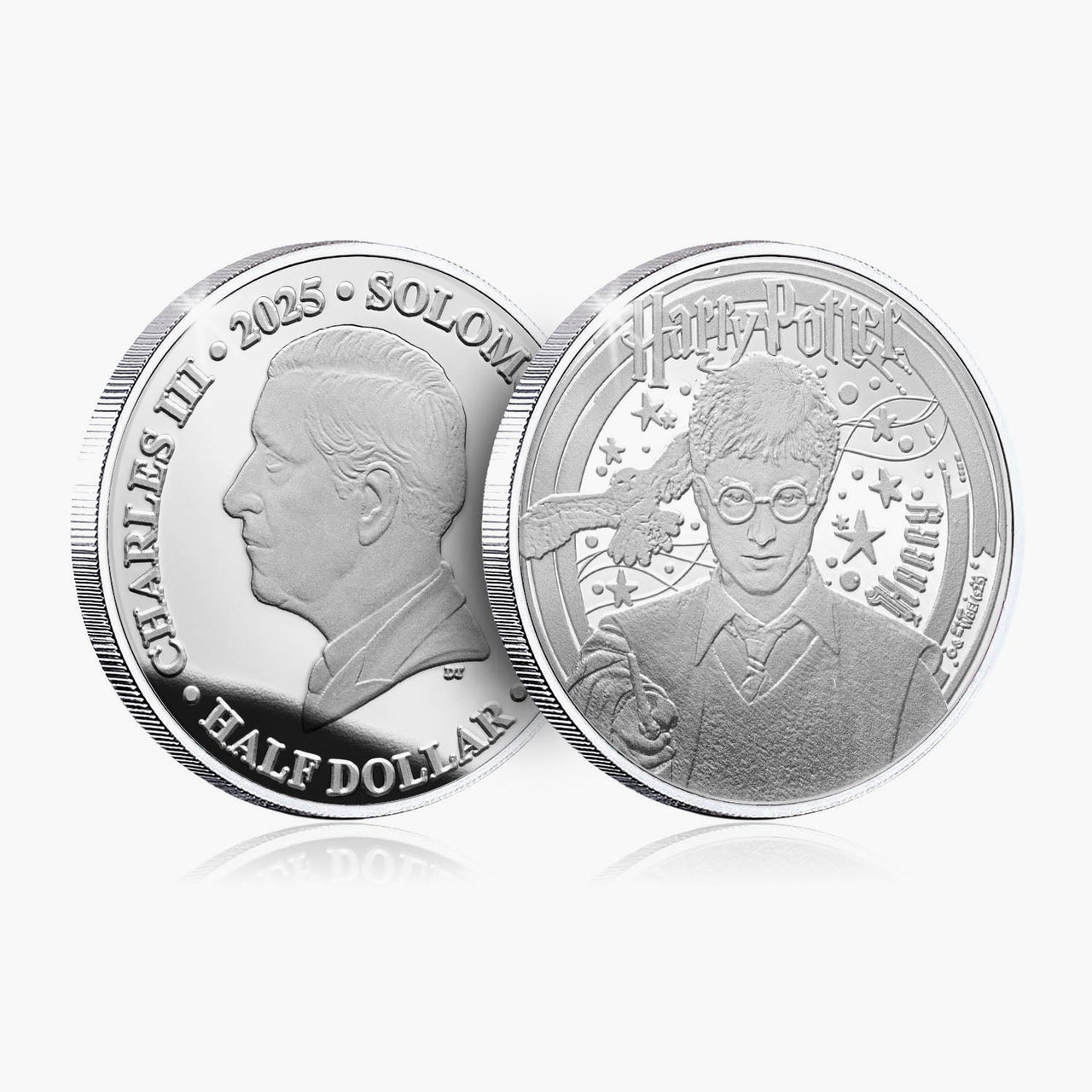 Magic of Hogwarts Harry Potter 2025 .999 Silver Plated Coin sf