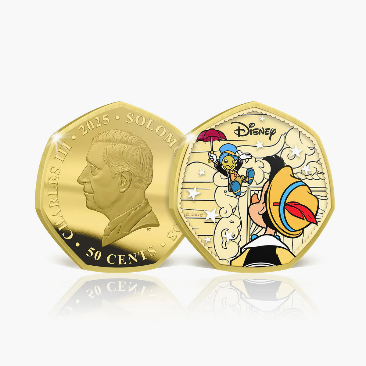 Coffret plaqué or Pinocchio 85e anniversaire 2025