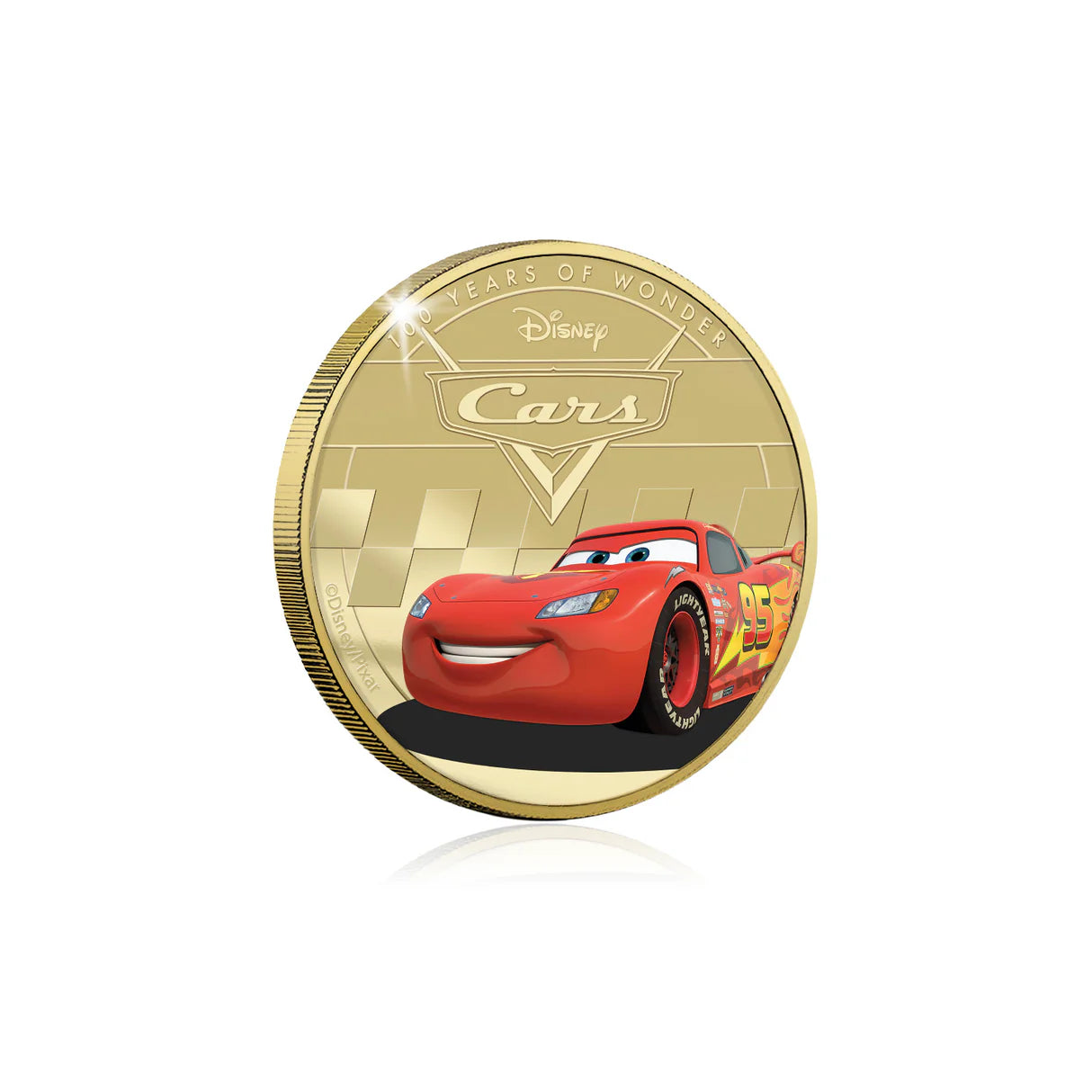Cars plaquées or 44 mm