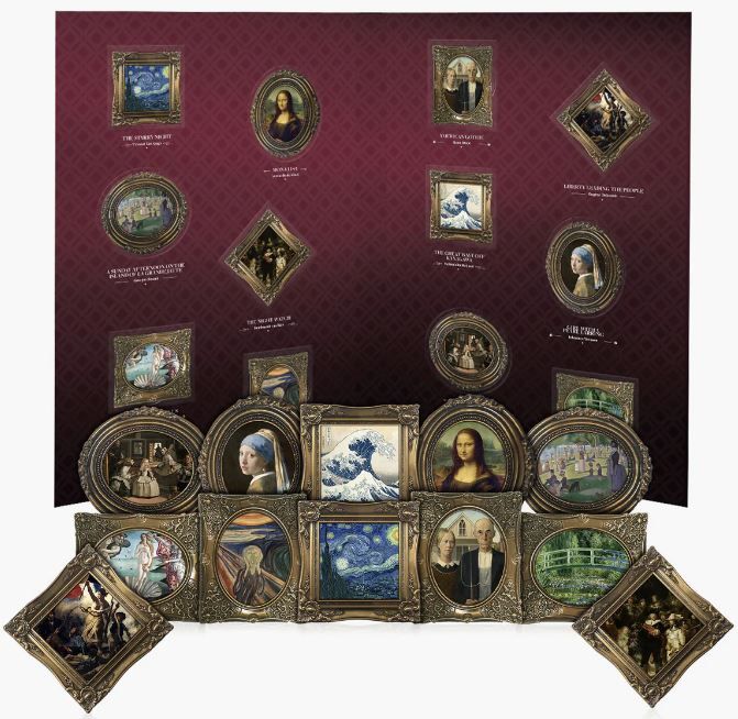 Les tableaux les plus célèbres du monde – Coffret collector complet