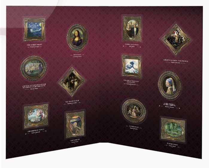 Les tableaux les plus célèbres du monde – Coffret collector complet