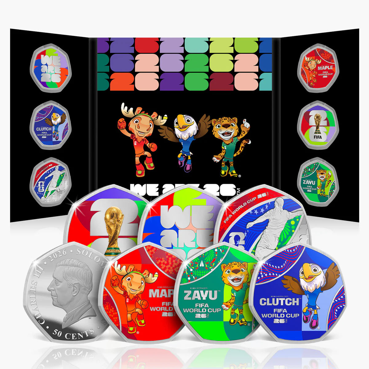 FIFA World Cup 2026 BU Coin Set — officiële muntset
