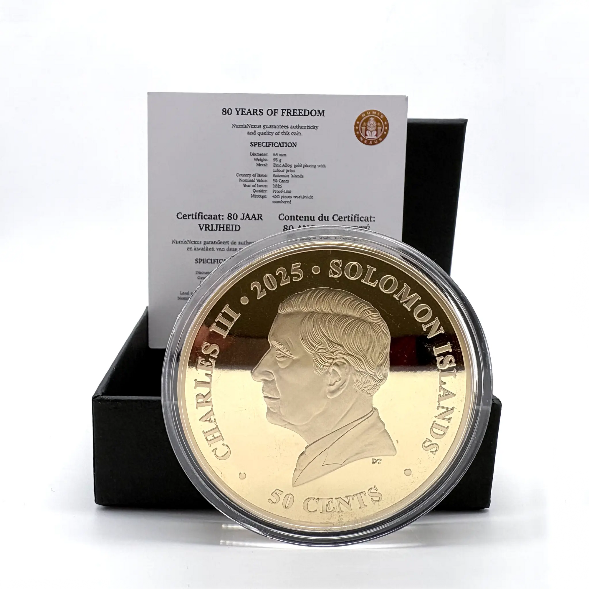80 Jaar Vrijheid — Founder's Edition (Nr. 1–99 van 450)