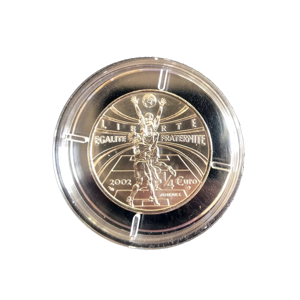 Allez la France — 1/4 Euro Zilver 2002