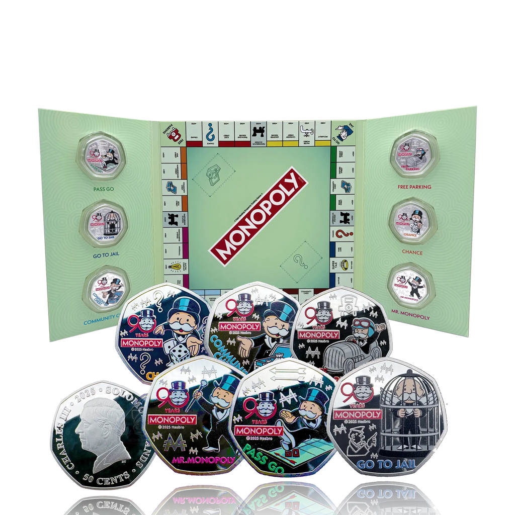 Monopoly 90th Anniversary Coin Pack