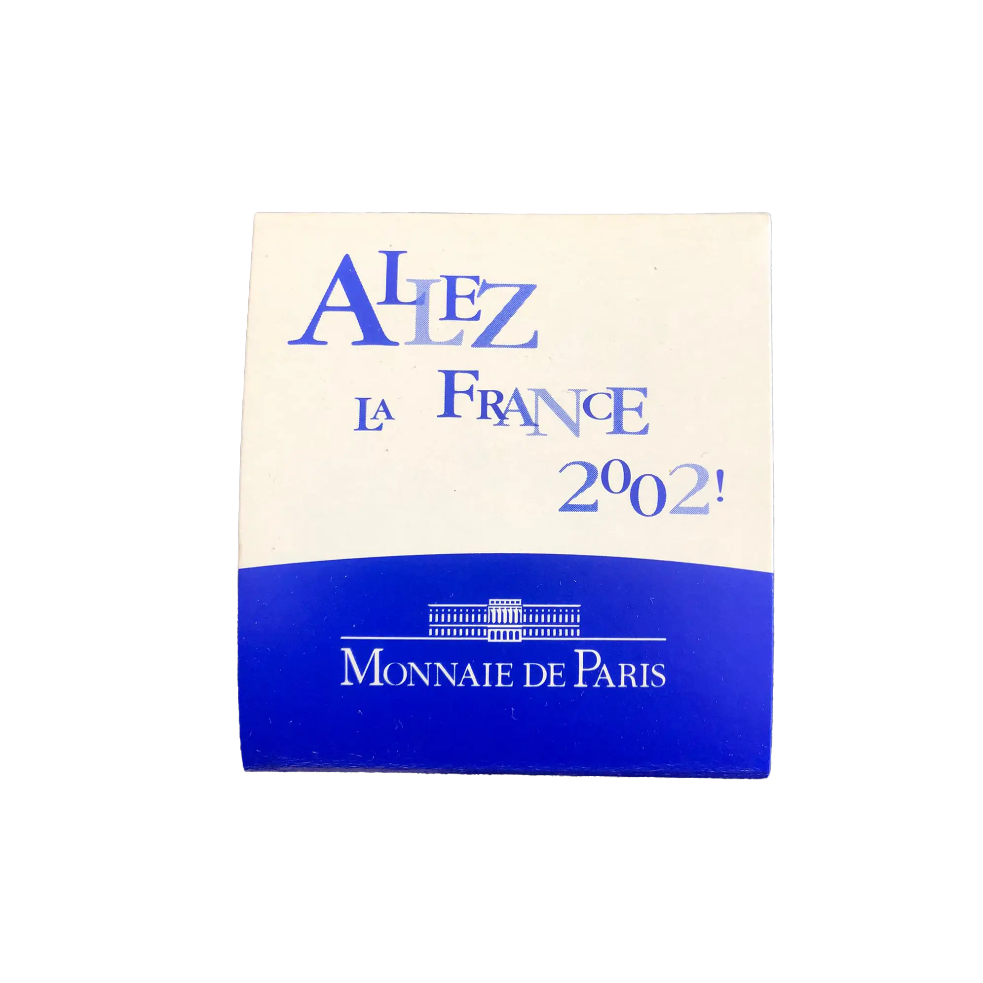 Allez la France — 1/4 Euro Zilver 2002