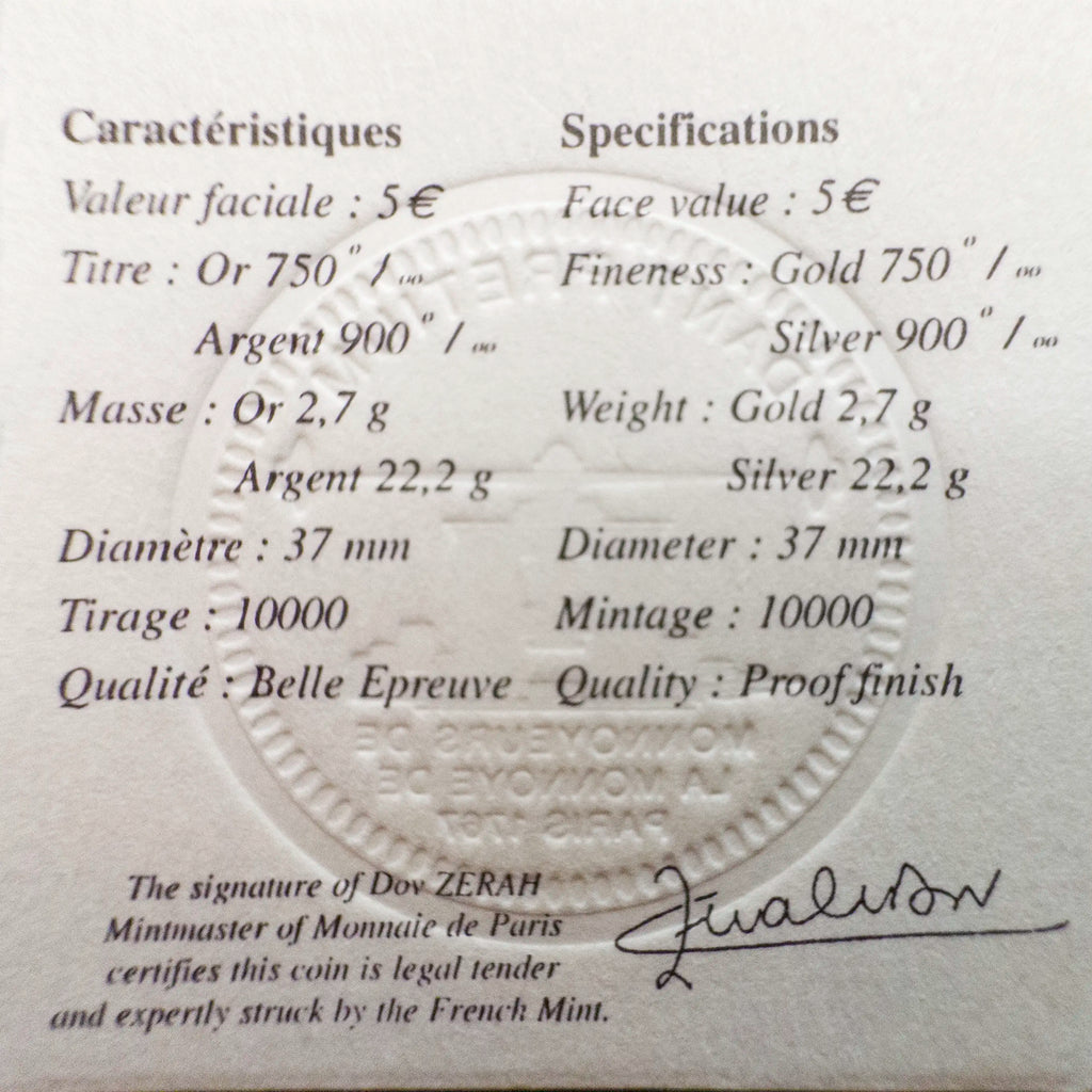 La Semeuse — 5 Euros bimétallique 2004