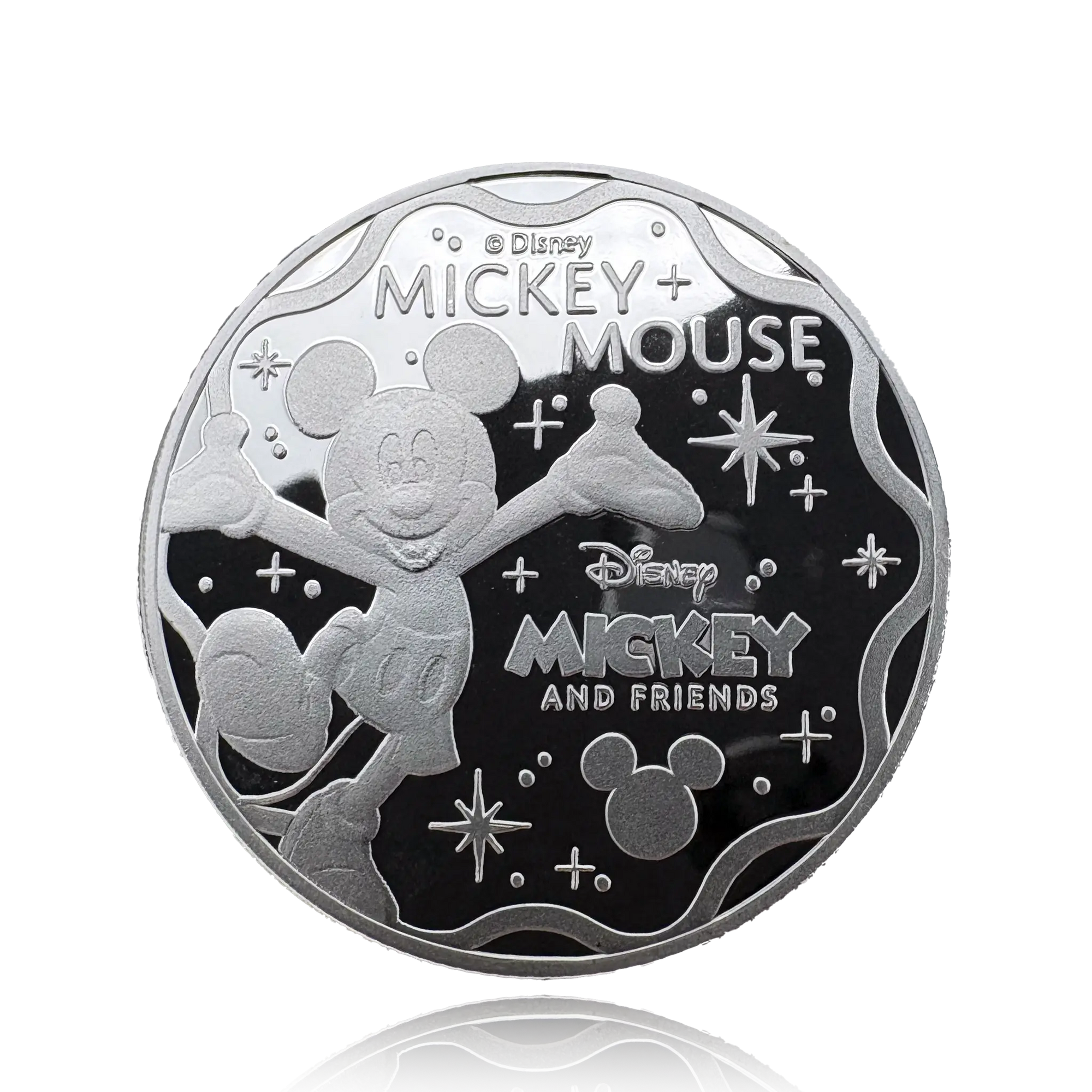 Puur zilveren Mickey and Friends uitgifte