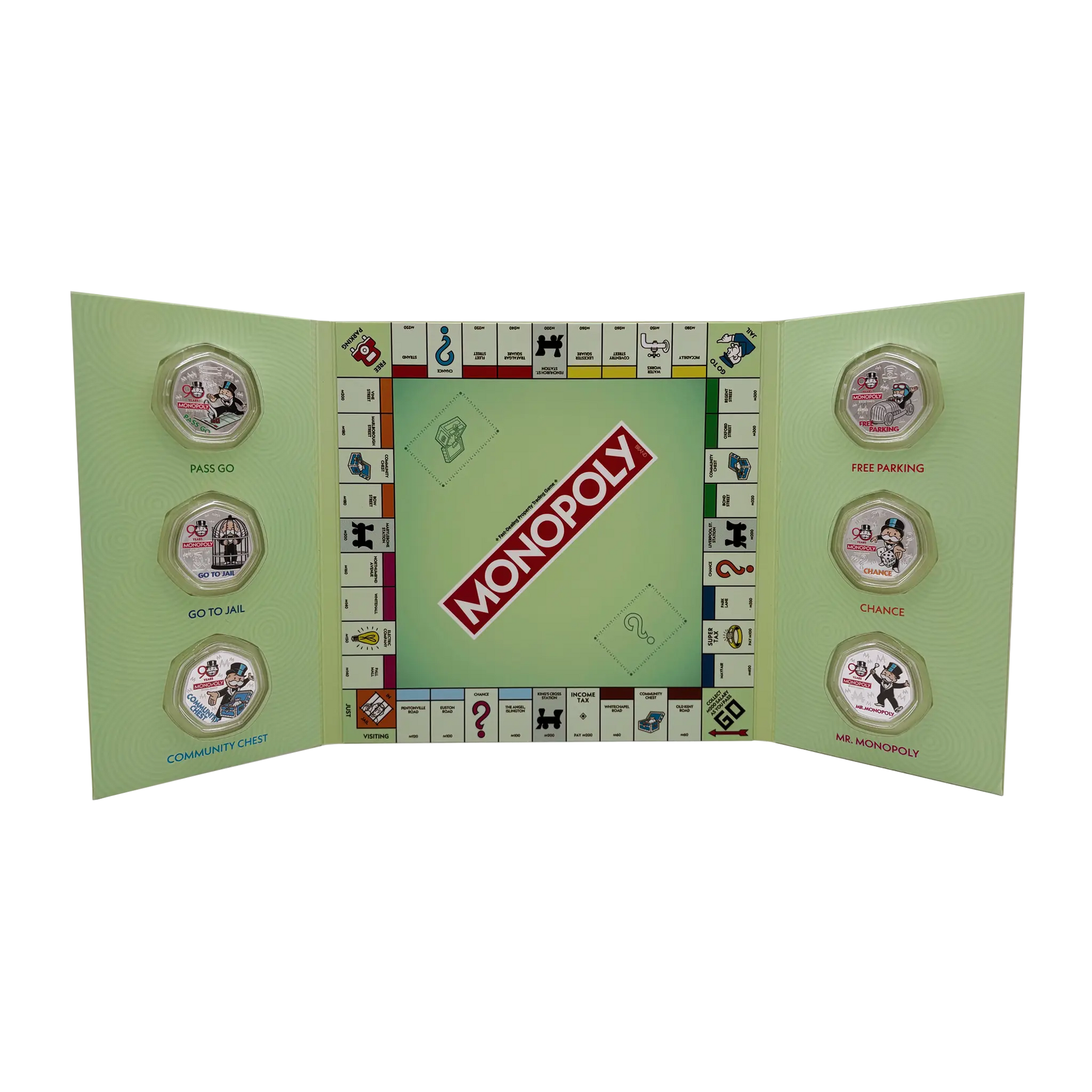 Monopoly 90th Anniversary Coin Pack