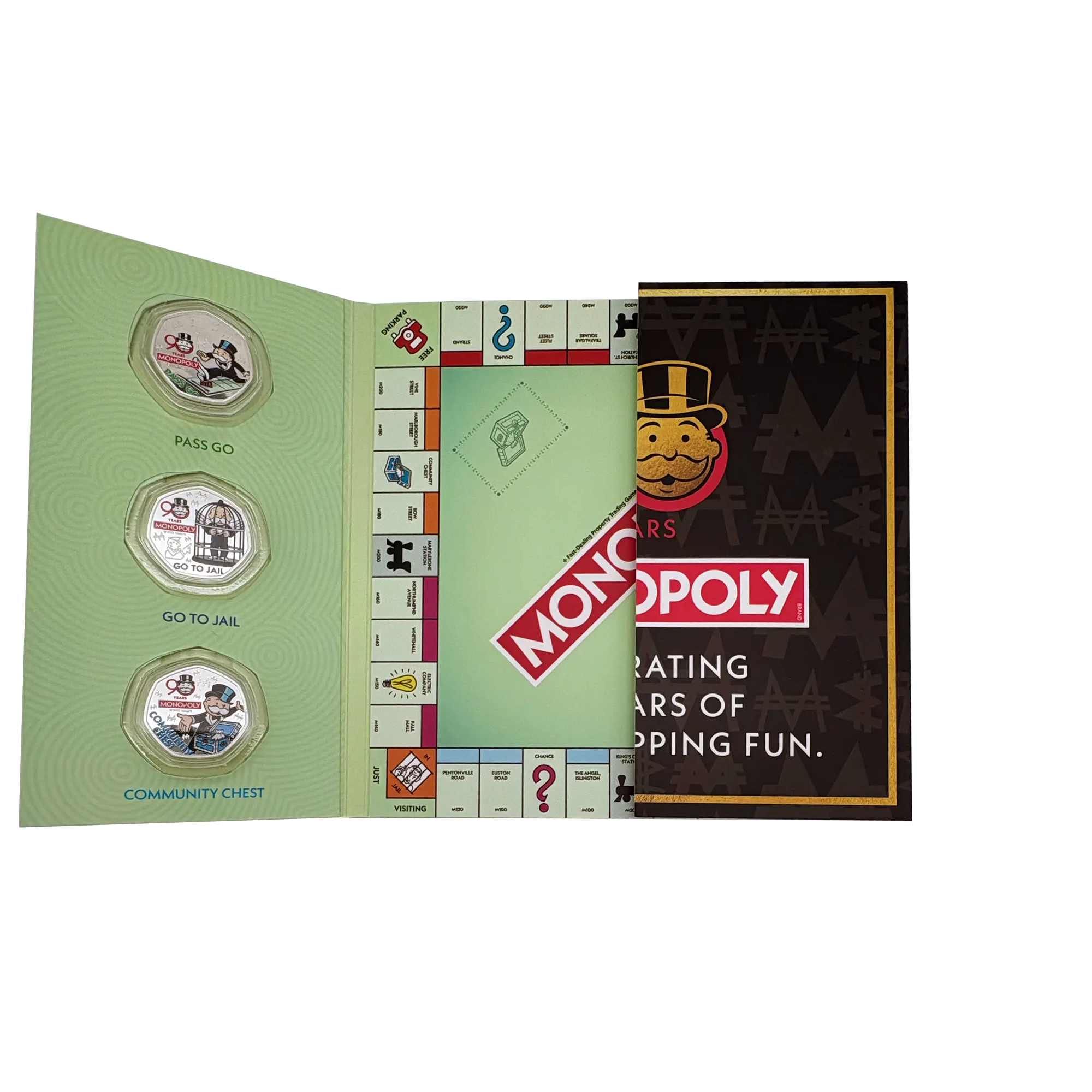Monopoly 90th Anniversary Coin Pack