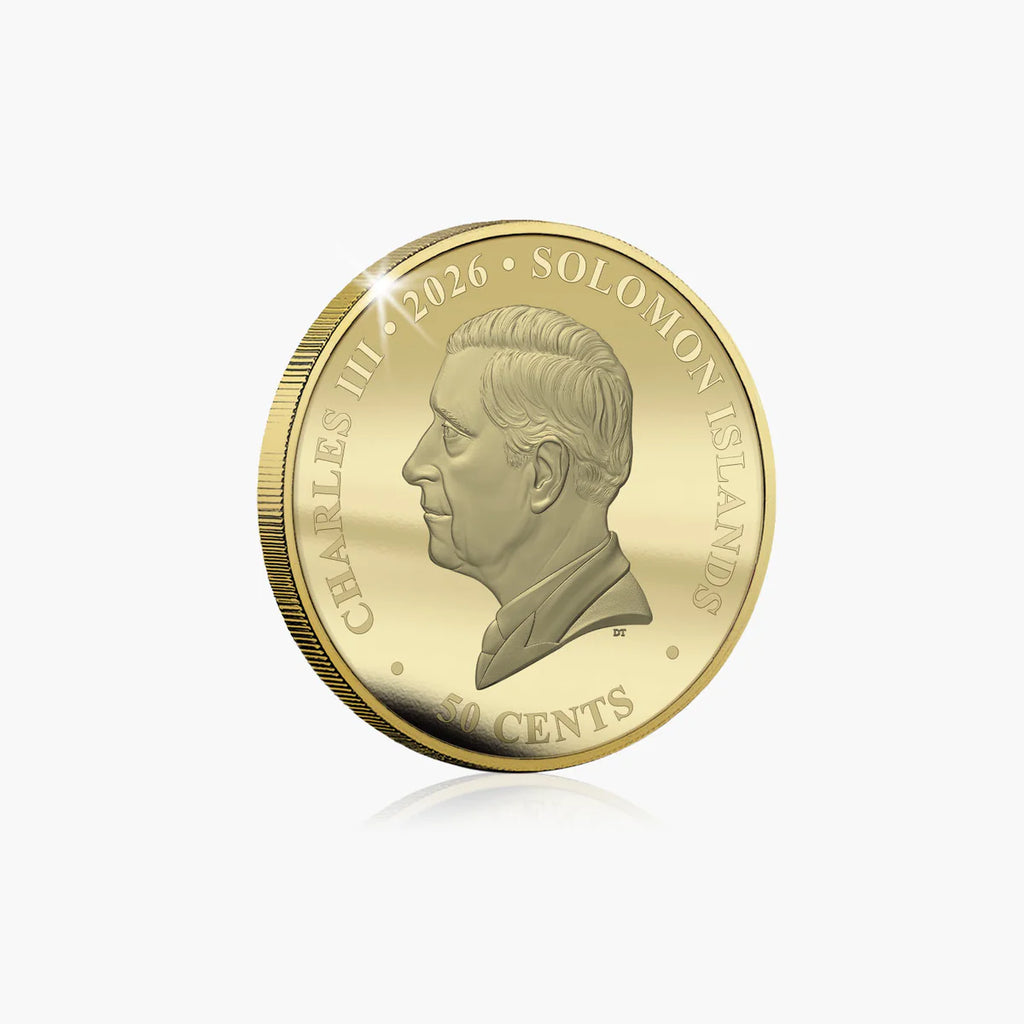 250 Jaar Amerikaanse Onafhankelijkheid 50mm Vergulde Munt Luxe Editie