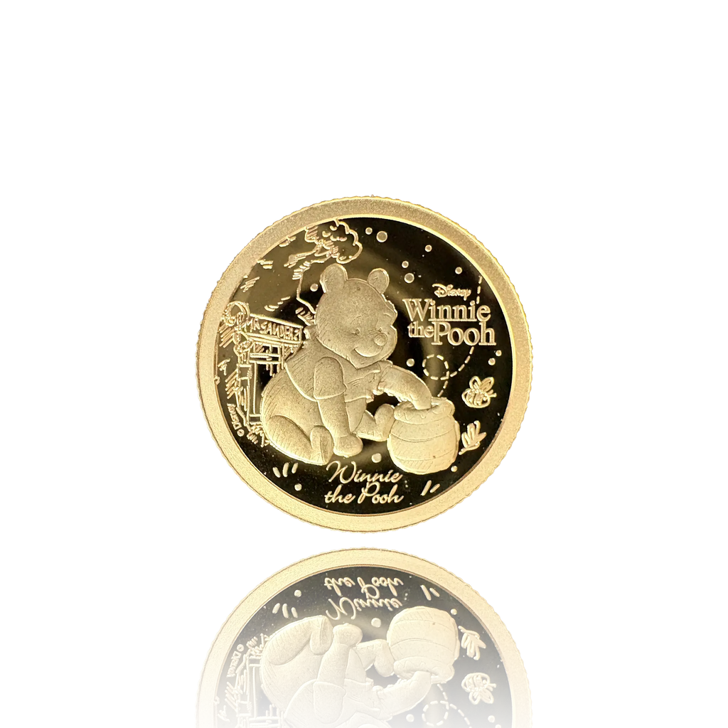Adventures in the 100 Acre Wood Winnie the Pooh limited edition Coin Collection with pure gold coin